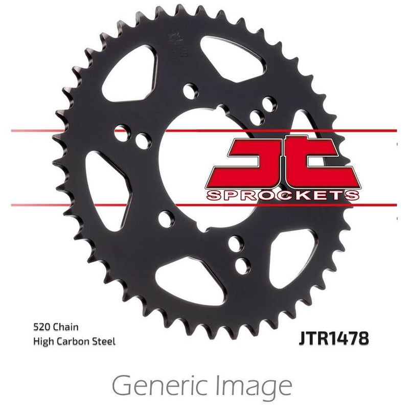 Load image into Gallery viewer, Front & Rear Steel Sprocket Kit for ATV/UTV KAWASAKI KXT250A Tecate 1984-1985