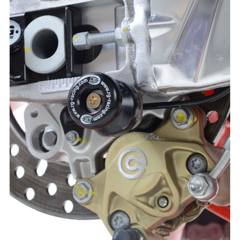 Load image into Gallery viewer, R&G Racing Black Cotton Reels For 1998-2003 Aprilia RSV Mille