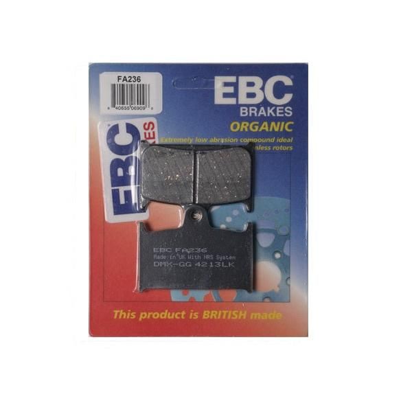 Load image into Gallery viewer, EBC Brake Pad Front Kit FA236 for Triumph Rocket III Roadster ABS 2004-2013