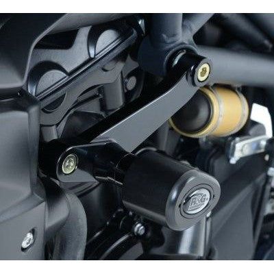 Load image into Gallery viewer, R&G Racing Black Aero Style Crash Protectors For 2011-2013 Triumph Tiger 800