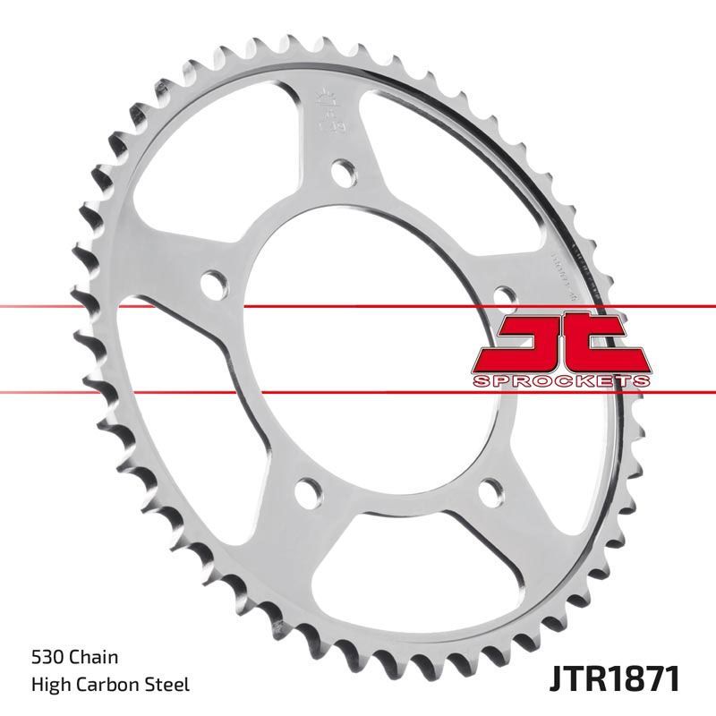 Load image into Gallery viewer, JT Sprockets Rear Steel Sprocket 48 Tooth 48T 530 Chain JTR1871.48