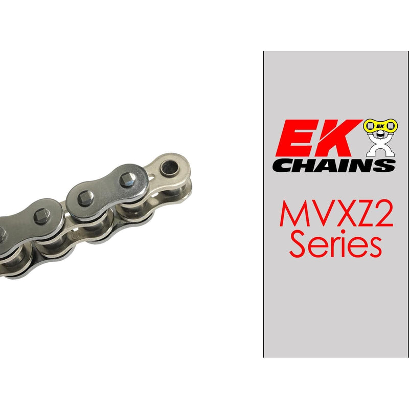 Load image into Gallery viewer, EK 525-MVXZ2 Motorcycle Drive Chain (Specify Links and Color) Rivet Master Link