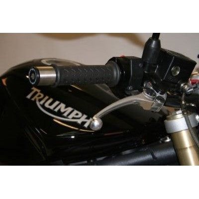 Load image into Gallery viewer, R&G Racing Black Bar End Sliders For 1983 Triumph Daytona 600