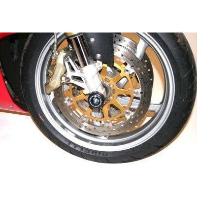 Load image into Gallery viewer, R&G Racing Black Fork Protectors For 2003-2010 Benelli Tornado Tre 900Novecento