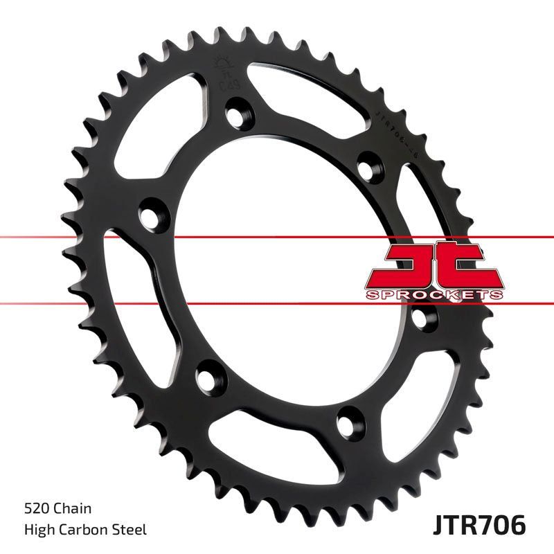 Load image into Gallery viewer, JT Sprockets Rear Steel Sprocket 46 Tooth 46T 520 Chain JTR706.46