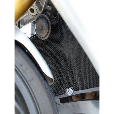 Load image into Gallery viewer, R&G Racing Black Aluminum Radiator Guard For 2003-2004 Kawasaki Ninja ZX6R ZX600F