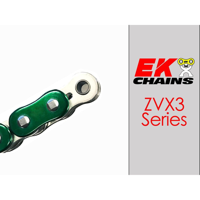 Load image into Gallery viewer, EK 525-ZVX3 Motorcycle Drive Chain (Specify Links and Color) Rivet Master Link