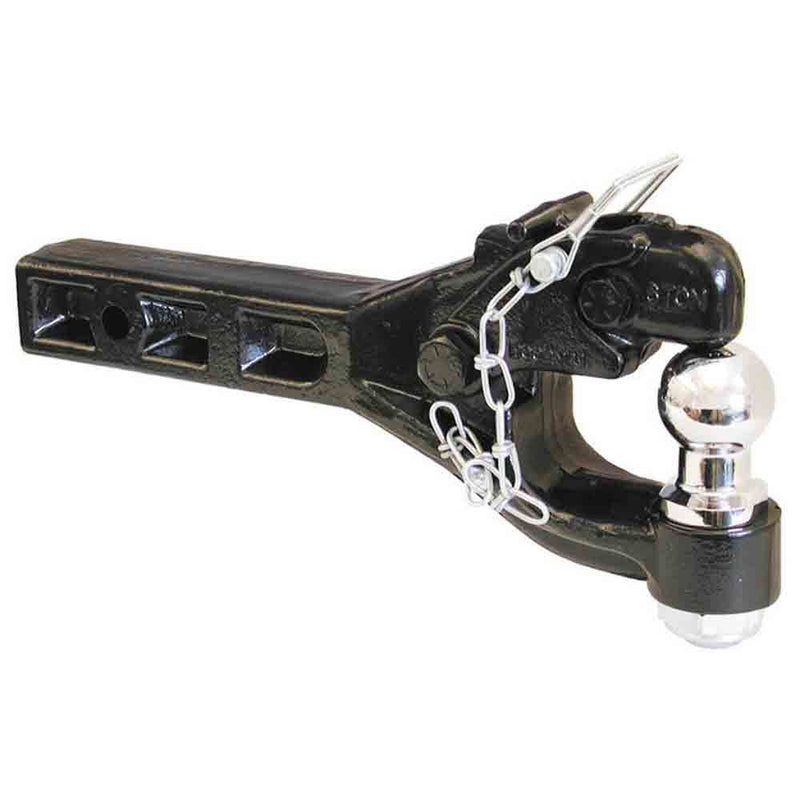 Load image into Gallery viewer, Buyers 6 Ton Combination Hitch - Pintle Hitch With 2 Inch Shank and 2 inch Ball