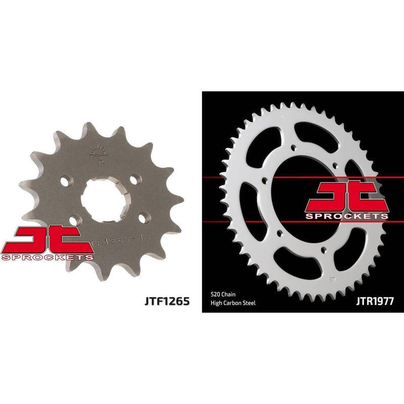 Load image into Gallery viewer, Front & Rear Sprocket Kit for HONDA XL250 K1/K2-USA 72-76 JT Sprockets