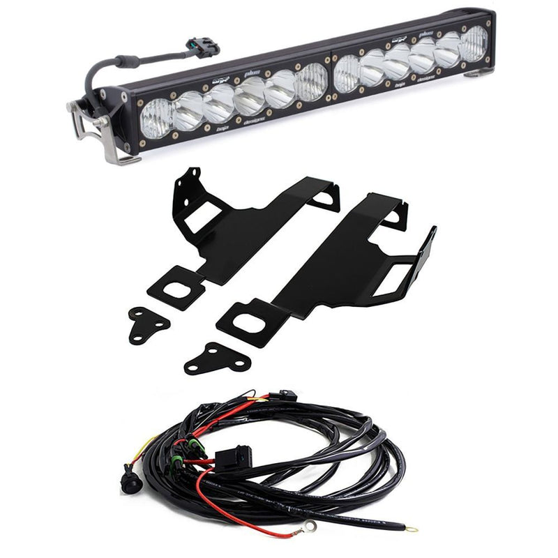 Load image into Gallery viewer, Baja Designs Front Bumper Light Kit 20 inch OnX6+ Series Driving/Combo Pattern Clear Lens 447790