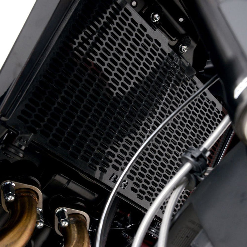 Load image into Gallery viewer, R&G Racing Matt Black PRO Radiator Guard For 2023-2024 Moto Morini X-Cape 649