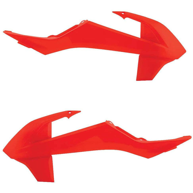 Load image into Gallery viewer, Acerbis Flo Orange Radiator Shrouds for KTM - 2449704617