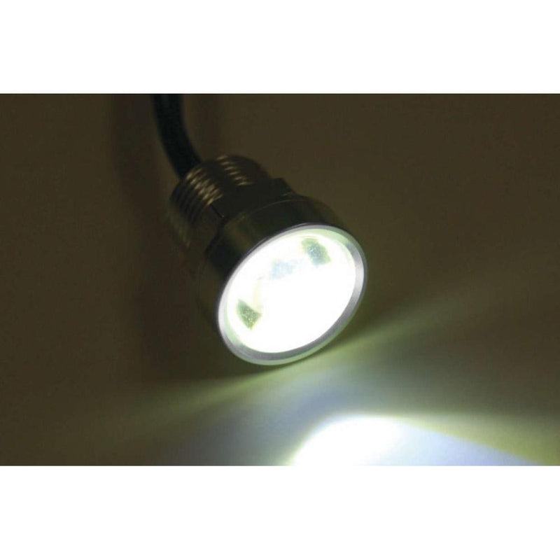 Load image into Gallery viewer, Letric Lighting Royal Flush Mount G2 LED 3-Wire, 9/16", Polished/White/Amber
