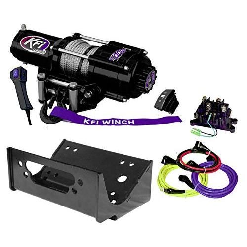 Load image into Gallery viewer, 4500 lb KFI Winch Combo UTV w Mount Kawasaki Teryx 800 Teryx4 750 800 2014-18