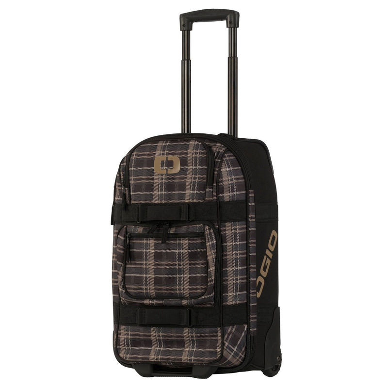 Load image into Gallery viewer, Ogio ONU 22 Plaidley Tan / Black Carry On Suitcase - 804000.06