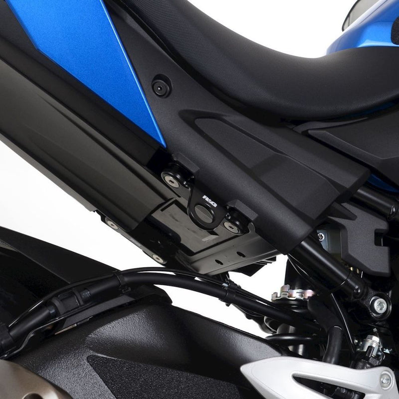 Load image into Gallery viewer, R&G Racing Black Tie-Down Hook Pair For 2016-2017 Suzuki GSXS1000