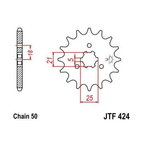 Load image into Gallery viewer, Front & Rear Sprocket Kit for Street YAMAHA XS400 Special II 1980-1981