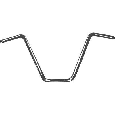 Load image into Gallery viewer, Emgo - 07-12507 - 1in. Street Ape Hanger 18in. Rise Handlebar, Chrome