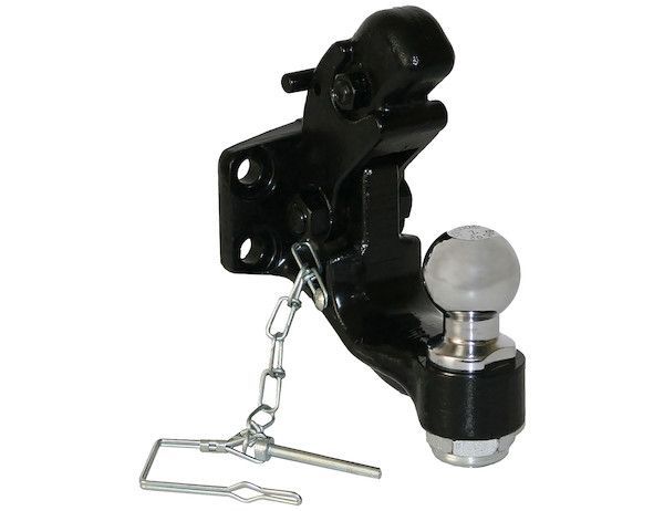 Load image into Gallery viewer, Combination Pintle Hitch With Mounting Kit And 2-5/16 Inch Ball, Mounting Plate and Hardware - 15,000 lbs. Towing Capacity