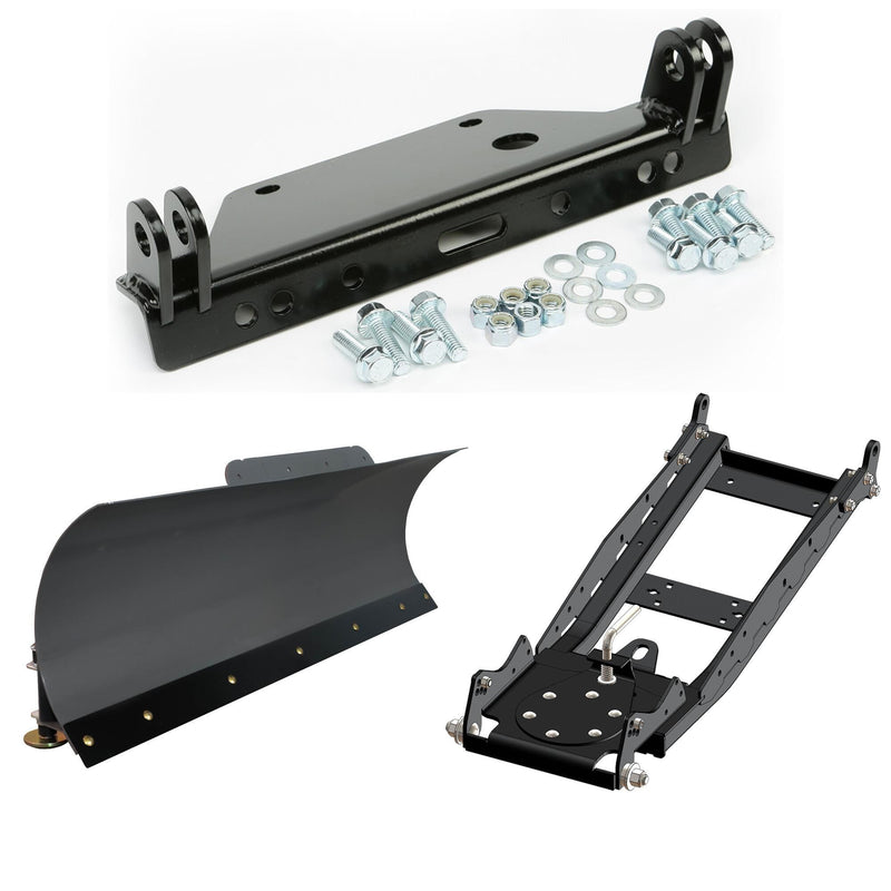 Load image into Gallery viewer, KFI UTV Snow Plow Kit With Glacier Adapter For Kawasaki Mule 4000 KAF620P 2x4 2009-2024