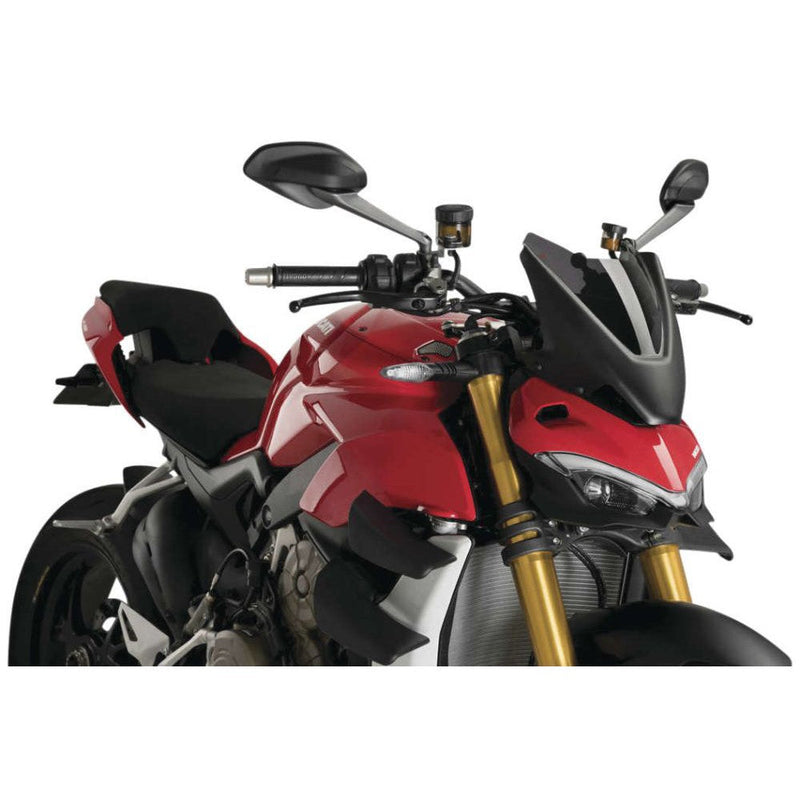 Load image into Gallery viewer, Puig Naked New Generation Windshield Dark Smoke - 20467F