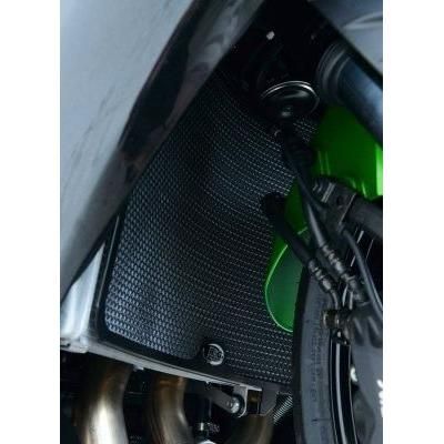 Load image into Gallery viewer, R&G Racing Black Aluminum Radiator Guard RAD0183BK