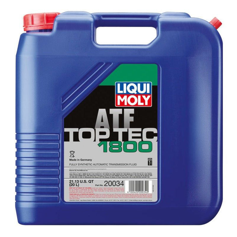 Load image into Gallery viewer, Liqui Moly 20L Top Tec 1800 ATF Automatic Transmission Fluid 20034