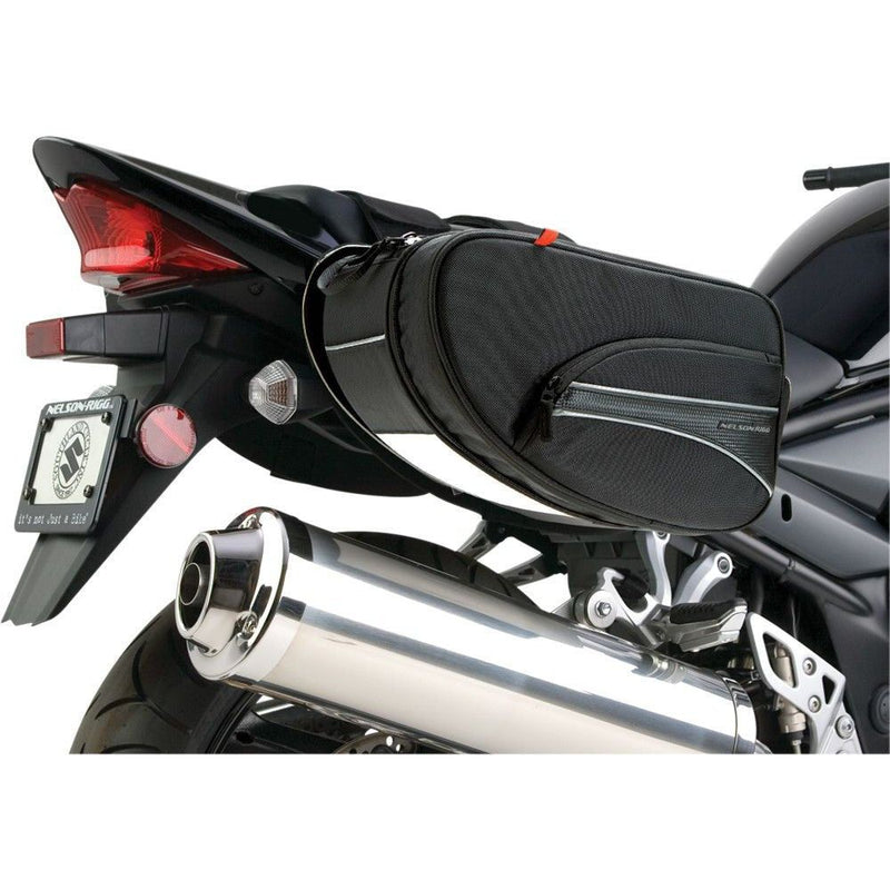 Load image into Gallery viewer, Nelson Rigg Mini Expandable Sport Saddlebag Black
