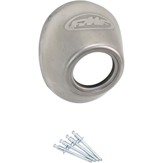 Load image into Gallery viewer, FMF 040634 REAR STAINLESS STRAIGHT CUT CONE CAP FOR POWERCORE 4 AND Q4 EXHAUST