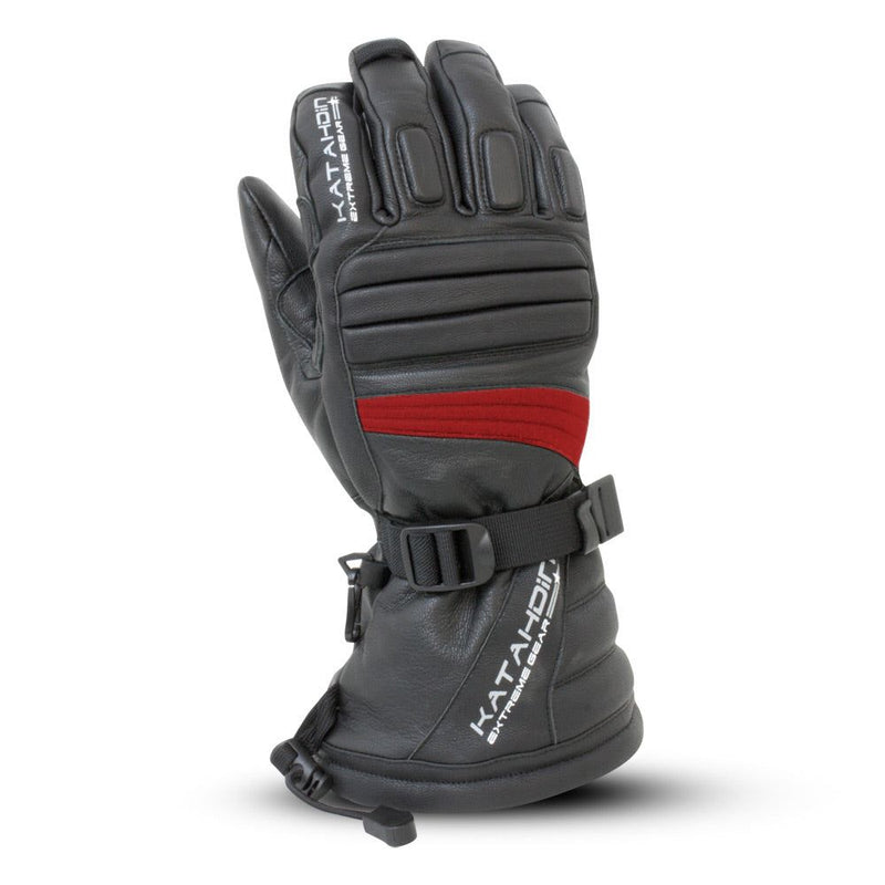 Load image into Gallery viewer, Katahdin Gear Torque Leather Snowmobile Winter Gloves - Pair
