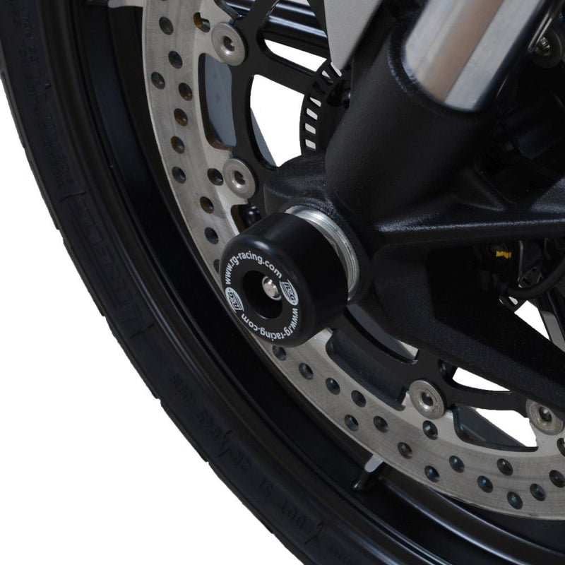 Load image into Gallery viewer, R&G Racing Black Fork Protectors For 2017-2021 Ducati Scrambler Desert Sled