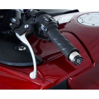 Load image into Gallery viewer, R&G Racing Black Bar End Sliders For 2018-2019 Honda CB1000R PLUS