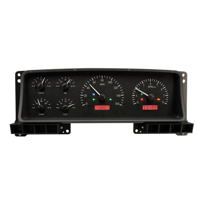 Load image into Gallery viewer, Dakota Digital 1987-1991 Ford Pickup/Bronco VHX Black Red Display Gauge Kit VHX-87F-PU-K-R