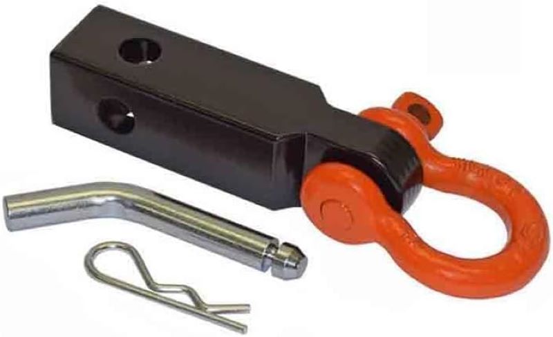 Load image into Gallery viewer, Polyester (2" x 20") Recovery Strap with Shackle Mount Kit for 1-1/4 Inch Receivers