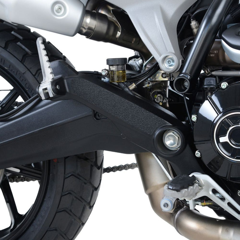 Load image into Gallery viewer, R&G Racing Black Boot Guard Kit For 2018-2020 Ducati Scrambler 1100 EZBG212BL