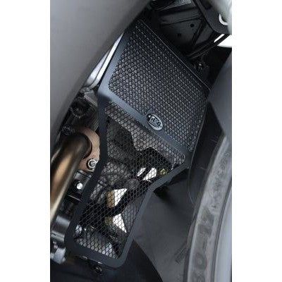 Load image into Gallery viewer, R&G Racing Black Aluminum Radiator Guard For 2014-2018 Yamaha YZF-R125 RAD0174BK
