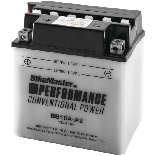 Performance Conventional Battery For Kawasaki KLF220 Bayou 1988-2002 White