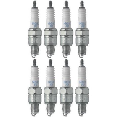 Load image into Gallery viewer, Set of 8 NGK Standard Spark Plugs for Kawasaki KLX110 2014-2002 Engine 110cc