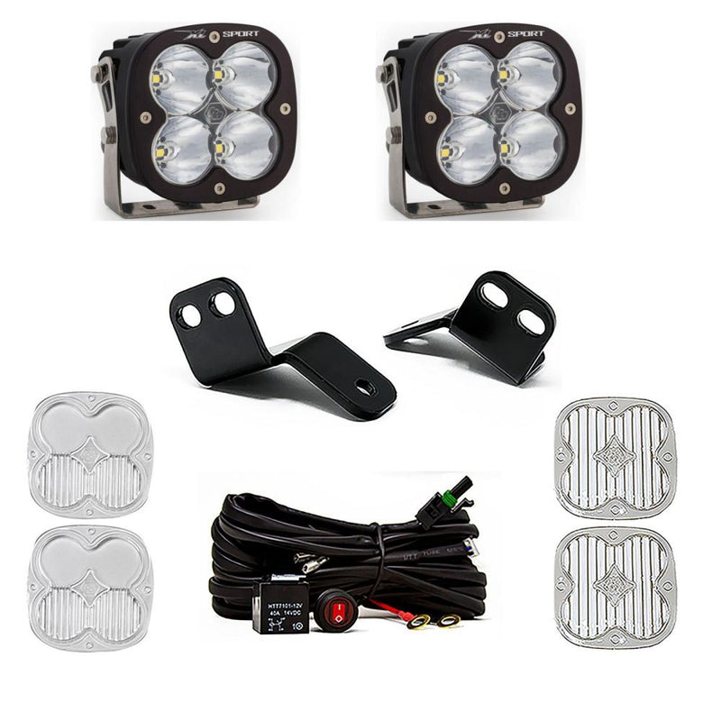 Load image into Gallery viewer, Baja Designs A-Pillar Light Kit Pair XL Sport Series Driving/Combo Pattern Clear Lens 447822