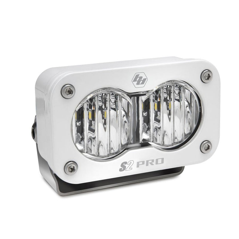 Load image into Gallery viewer, Baja Designs Auxiliary LED Light Pod Each White Frame S2 Pro Series Wide Cornering Pattern Clear Lens Universal 480005WT