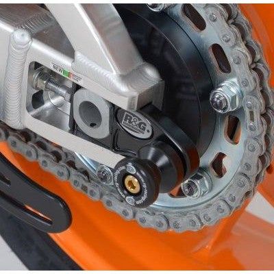 Load image into Gallery viewer, R&G Racing Black Cotton Reels Offset For 2014-2016 Honda CBR1000RR SP
