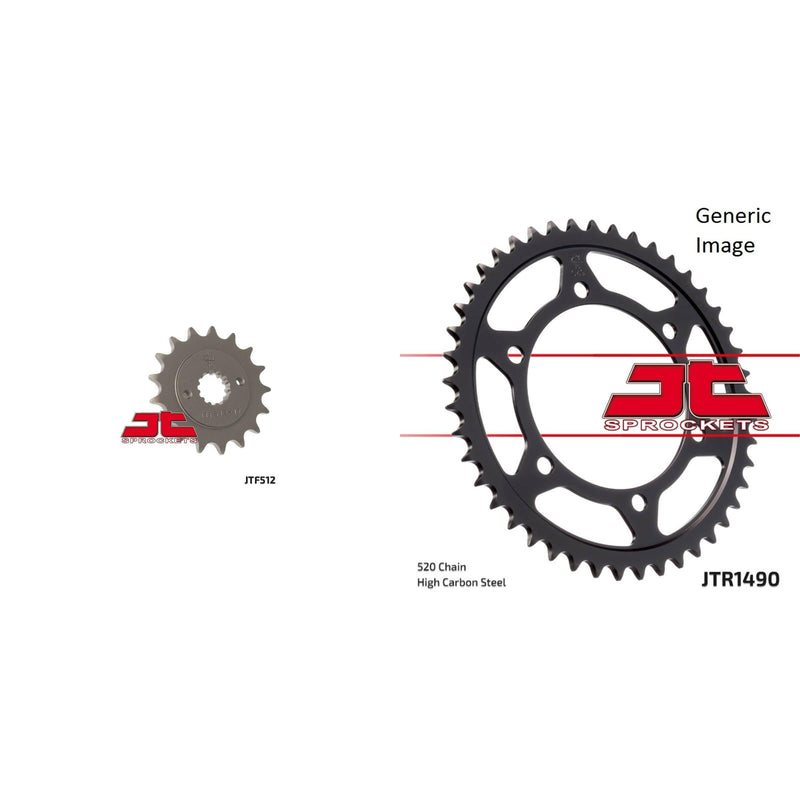 Load image into Gallery viewer, Front & Rear Sprocket Kit for Street KAWASAKI EN500 Vulcan 1996-2009