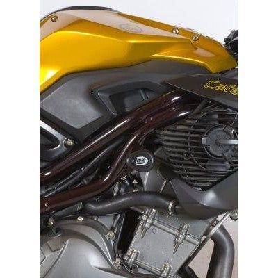 Load image into Gallery viewer, R&G Racing Black Aero Style Benelli Cafe Racer Crash Protectors For 2005-2009 Benelli Caf Racer 1130