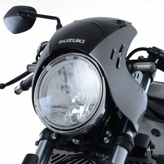 R&G Racing Clear Acrylic Headlight Shield For 2016-2018 Suzuki SV650 Unfaired