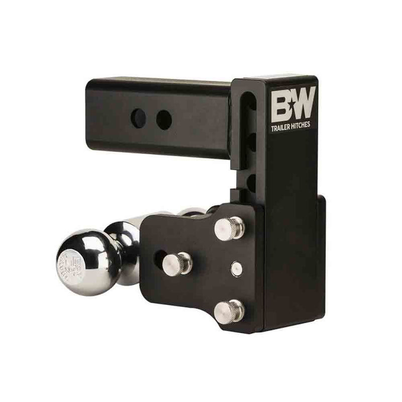 Load image into Gallery viewer, Tow & Stow Double-Ball Mount for 2-1/2 Inch Receivers, 2" and 2-5/16" Hitch Balls, 4-1/2" Drop