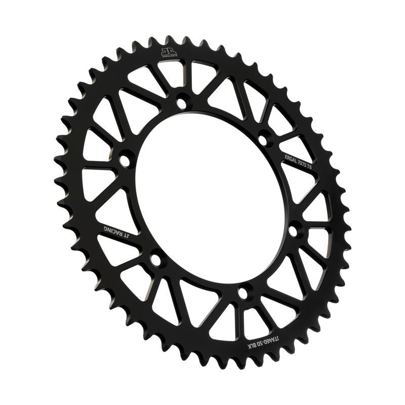 Load image into Gallery viewer, JT Sprockets Rear Racelite Aluminum Race Sprocket Black 48 Tooth 48T 520 Chain