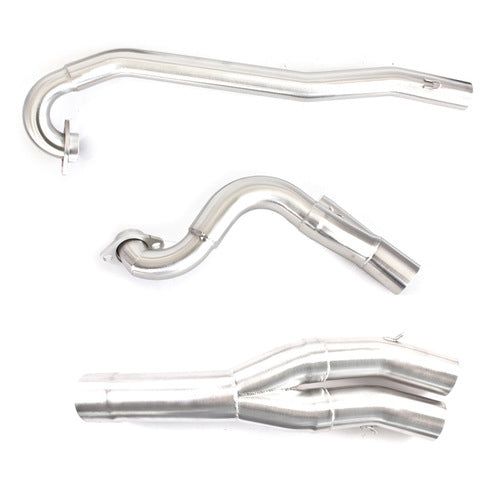 Load image into Gallery viewer, HMF Brushed Aluminum Performance Head Pipe For 2012-2022 Can Am Renegade 500-850