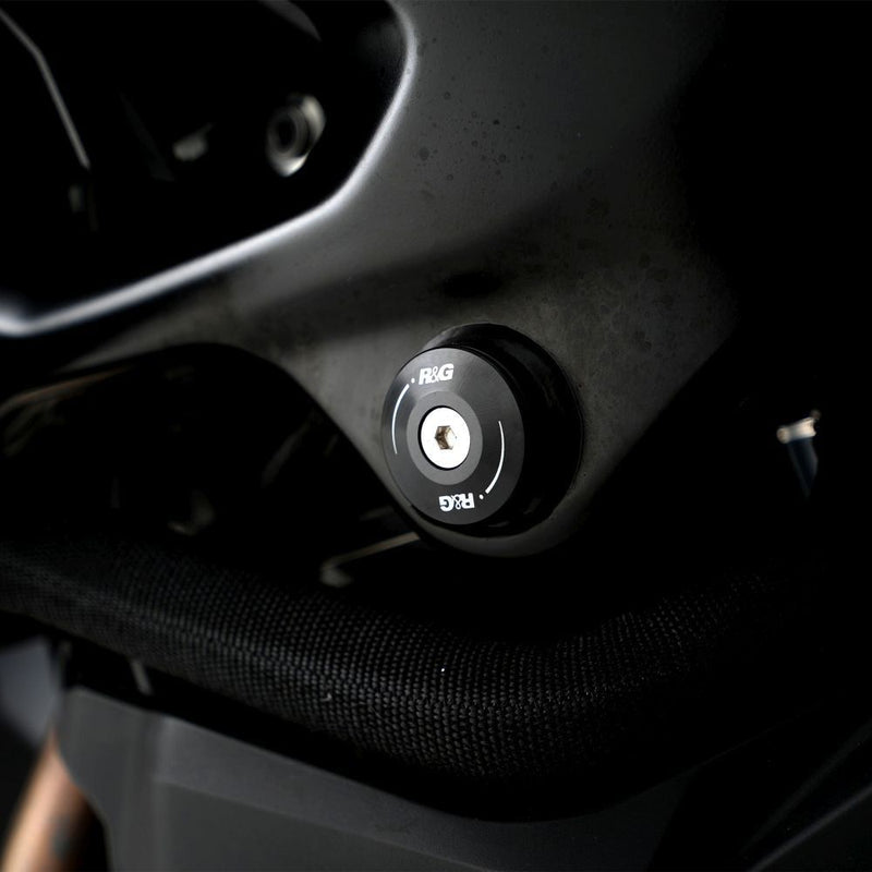 Load image into Gallery viewer, R&G Racing Black Frame Plug LHS For 2022-2023 BMW F850GS