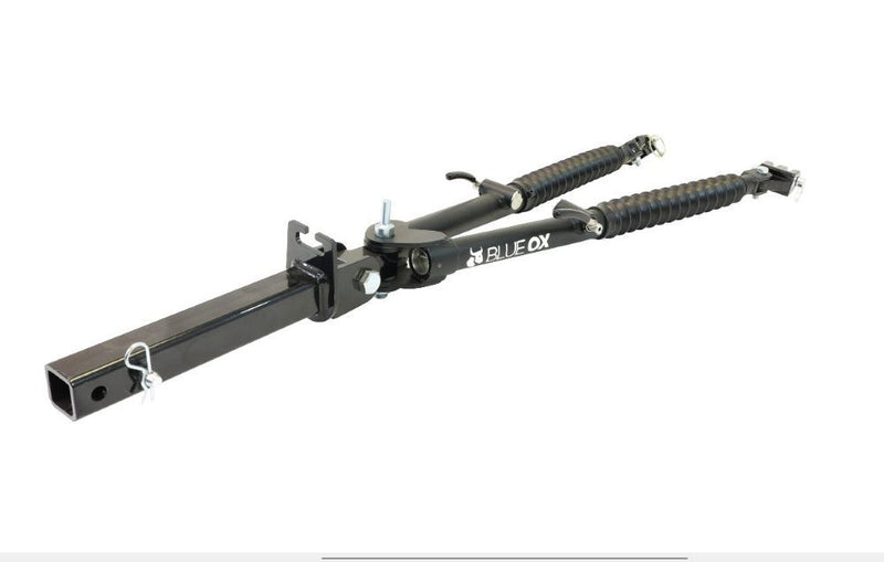 Load image into Gallery viewer, Blue Ox Alpha (8,500 lb) Tow Bar & Baseplate Combo fits Select Chevy Suburban/Tahoe (Gas / 4WD) (No Z71) (Includes ACC & Top Shutters Only)