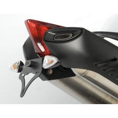 Load image into Gallery viewer, R&G Racing Black Tail Tidy License Plate Holder For 2011-2014 Aprilia Dorsoduro 1200 SMV1200